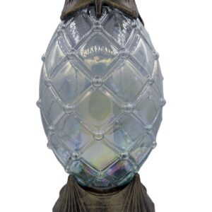 Diamantpatroon graflantaarn in antiek goudkleur